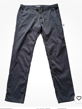 686 Pants Mens 32x32 Black Everywhere Slim Fit Softshell Hiking Travel